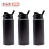 1-10PCS 600ml Aluminum Sports Water Bottle Leak Proof Lightweight Design for Cycling Hiking Gym BPA Free Canteen