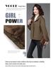 Women's 2024 Winter Fleece-Lined Thick Parka Coat – Short, Loose-Fit, Casual Cotton Jacket for Middle-Aged Moms