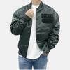 DIESEL Jackets Men's Dark Gray Baseball Collar Moderate Other A15211-RBBAG-93R