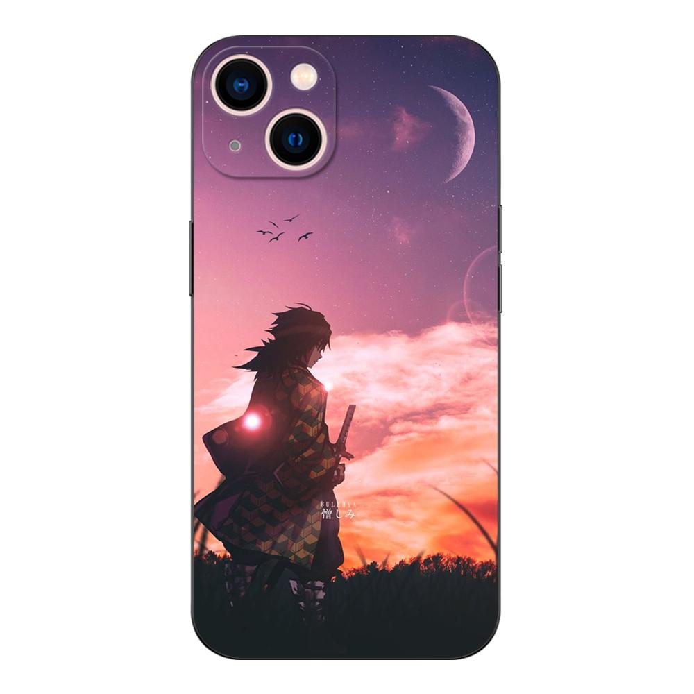 Black Tpu Case For OPPO A16 A16S A55 A94 F17 F19 Pro Reno 4 5 Lite 6 4G 5G Tomioka Giyuu
