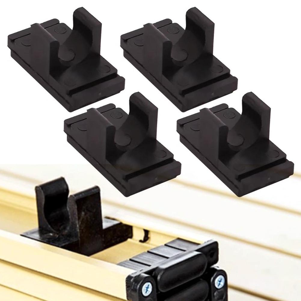 Set di 4 fibbie per carrello da campeggio per tavolo pieghevole, carrello, morsetti a scorrimento, accessori