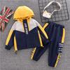 Children's Autumn Suit  Boys Charge Coat Middle and Big Boys Sportswear Pants Two Piece Set
