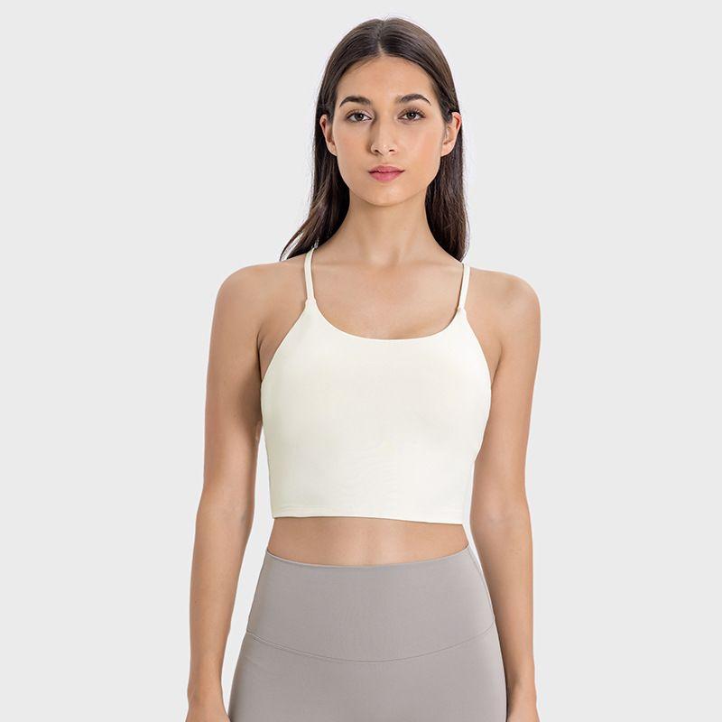 Lu Same Sports Bra for Women 2025 New Breathable Beauty Back High Strength Sports Fitness Vest Yoga Clothes