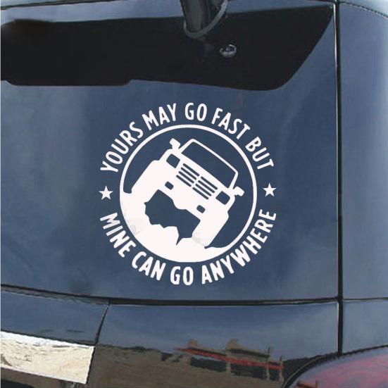 Creative Funny Letters 4X4 Car Truck Vehicle Body Decals Sticker Decoration
