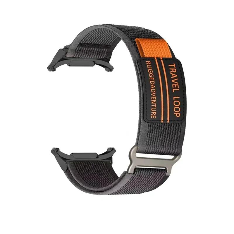 

Нейлоновый ремешок Travel Loop для Samsung Galaxy Watch 7 Ultra спортивный ремешок для Galaxy 7 47 мм Ultra браслет Galaxy 7 Ultra 47mm