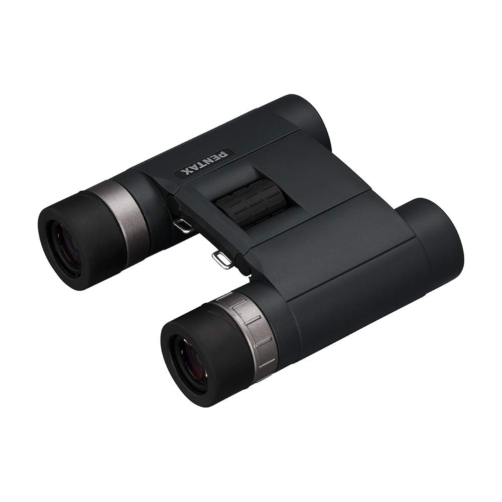 Pentax AD 10x25 WP Waterproof Binoculars - Compact, Lightweight, Foldable for Easy Portability, Fully Multi-Coated, 10x Magnification, Includes Case a