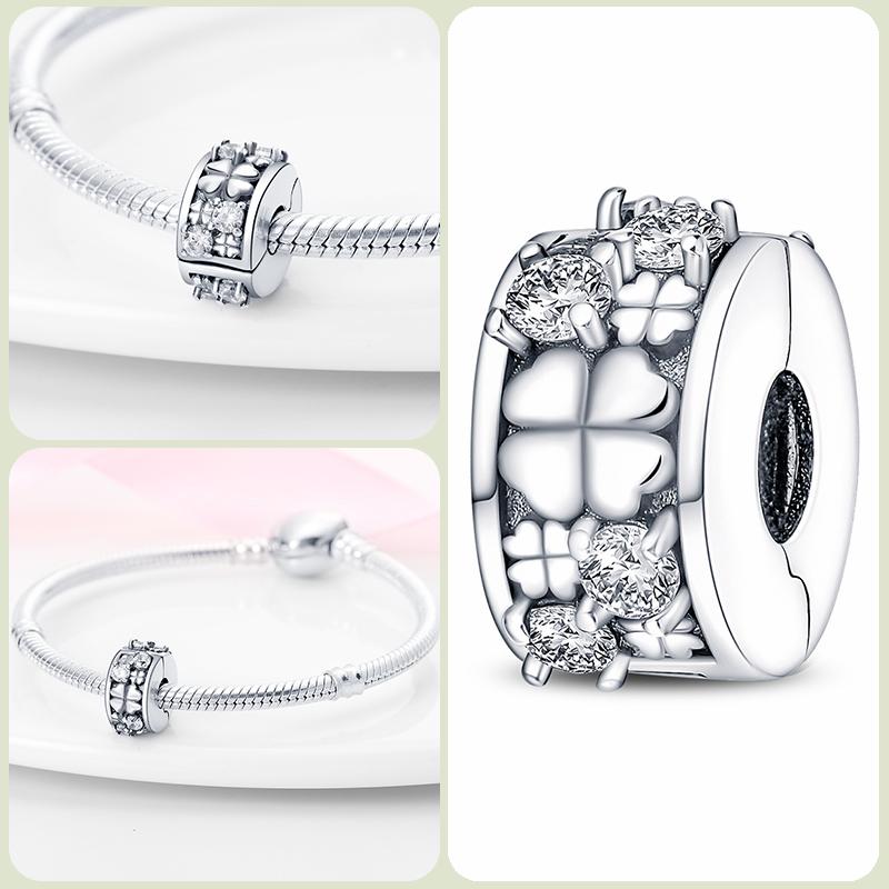 Modne koraliki zawieszki S925 ze srebra próby 925 w stylu klasycznym i romantycznym z motywem żółwia lotosu, odpowiednie do oryginalnej bransoletki DIY na prezent