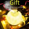 Moon Humidifier: Silent Night Light for Bedroom, Dorm, or Nursery - Ideal for Aromatherapy and Hydration