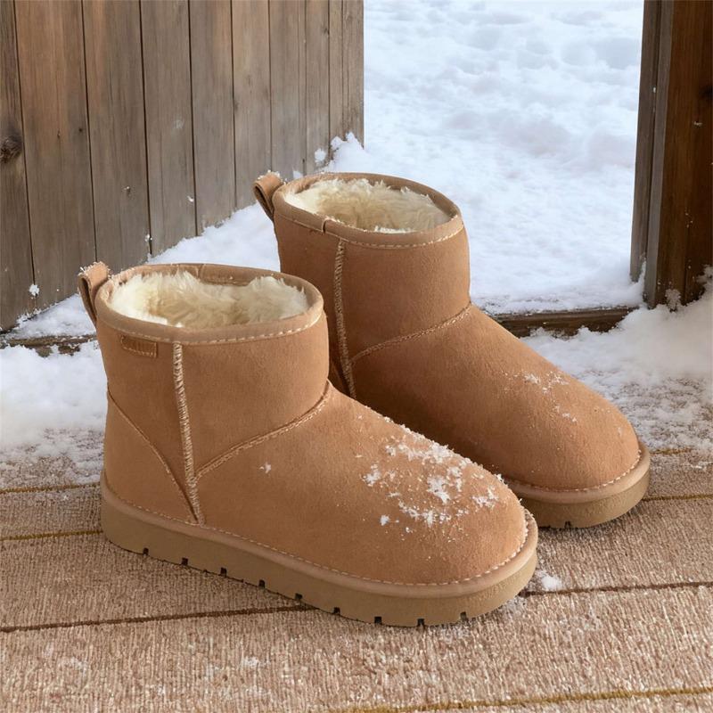 New Style Shoes: Retro, Fashionable, Warm Ankle Boots, Snow Boots, Fleece and Thickened Cotton Boots