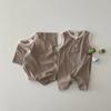 Baby Solid Cool Sleeveless Romper Toddler Boys Loose Comfortable Casual Outwear Jumpsuit Infant Clothes Kids Girls Onesie 0-24m