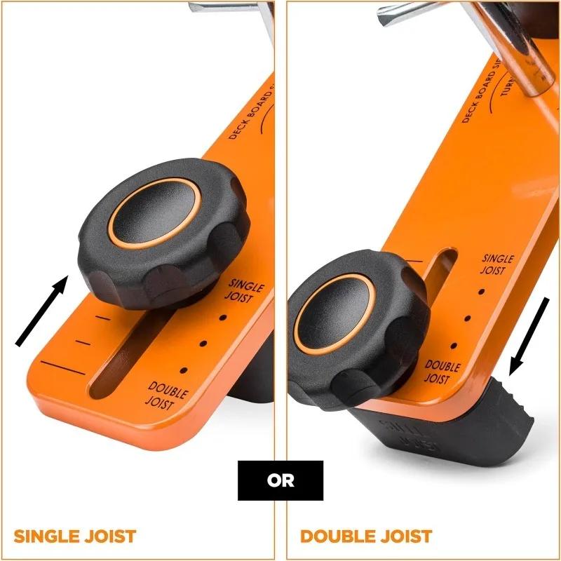 Deck Board Straightening Tool Universal Bowl Holder Grip Composite Wood Metal Joint Bender Leveling Alignment Professional Tool