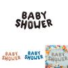 Baby Shower 16in Aluminum Foil Letter Balloons For Infant Celebration Decor