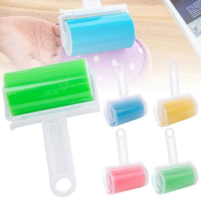 Rulou de scame din gel lavabil reutilizabil Remover profesional de scame pentru haine Viscozitate puternică Îndepărtează scamele de pe haine