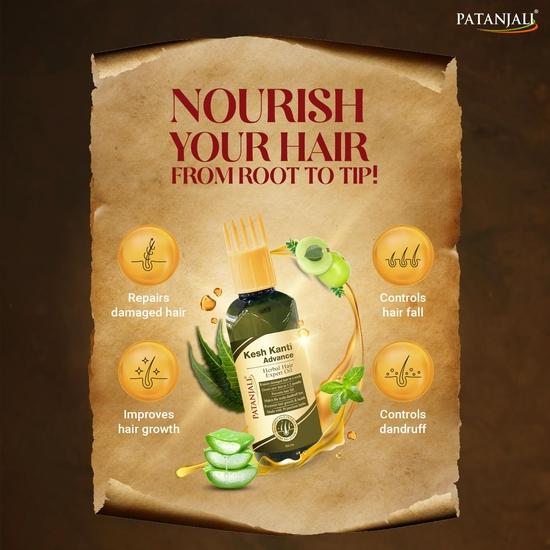 Patanjali Kesh kanti Bylinný olej pro vlasové experty 100 ml - Balení 1 ks