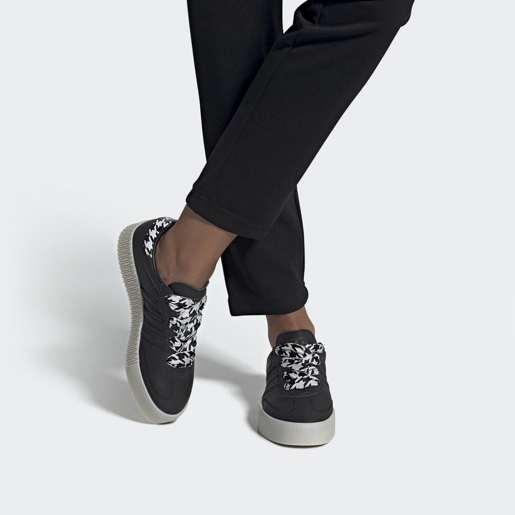 Adidas Originals Sambarose Low Top Sneakers Women Sneakers Black Gold White FV0779