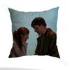 Hot TV The Office Pillow Case Square Double-Sided Printing Short Plush Sofa Cushion Cover Bedroom Bedside Pillow