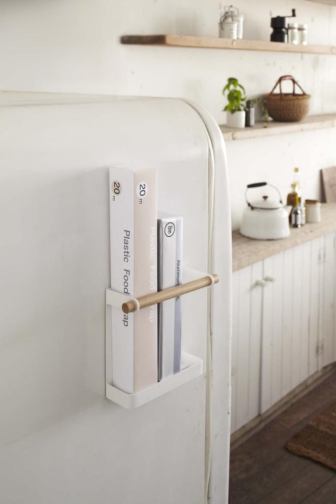 Yamazaki Magnetic Wrap 7825 Holder, Tosca, White,