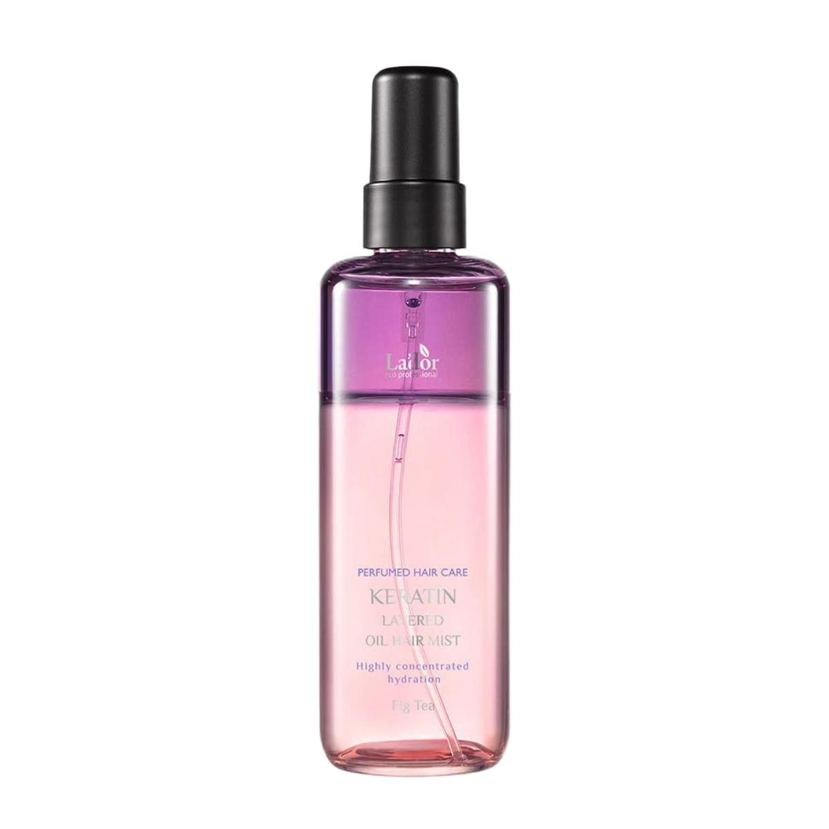 Lador Keratin Layered Radiance Perfume Hair Mist Fig Tea Deep Moisturizing Glossy Shine 130ml