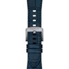 Tissot PRX Men's Watch with Leather Strap and Blue Dial, Officially Imported, Model T1374101604100