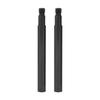 2Pcs 60mm Bicycle Presta Valve Extender Inner Tyre Valves Extension (Black)