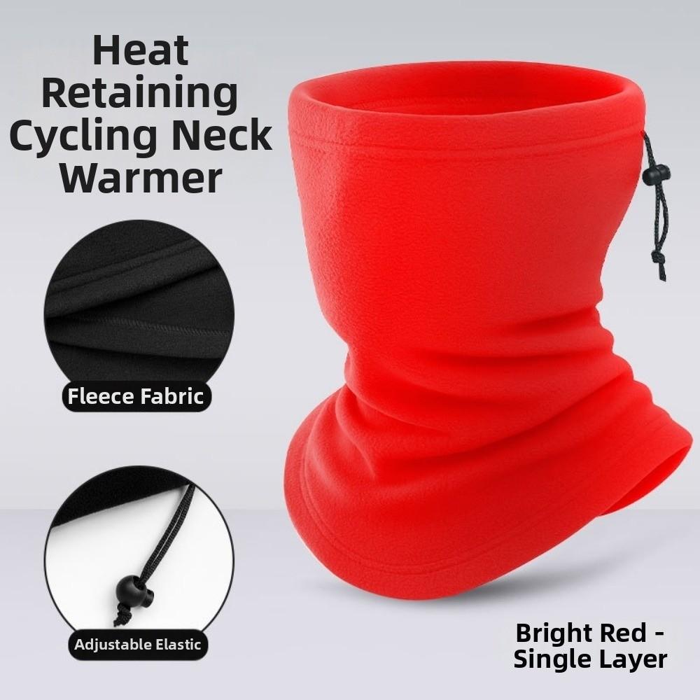 Windproof Winter Warm Fleece Neck Scarves Multicolors Motorcycle Half Face Mask Scarf