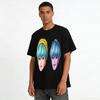 Two-Style Cool Avatar Print Top Unisex Street Style Versatile T-Shirt For Daily Casual Wear Pure Cotton T-shirt