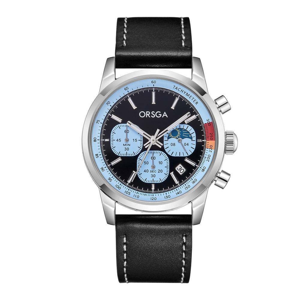 2025 New Mens Watches Luxury Quartz Chronograph Wrist Watch For Man Sapphire Mirror Waterproof Men Gift Clock Luminous