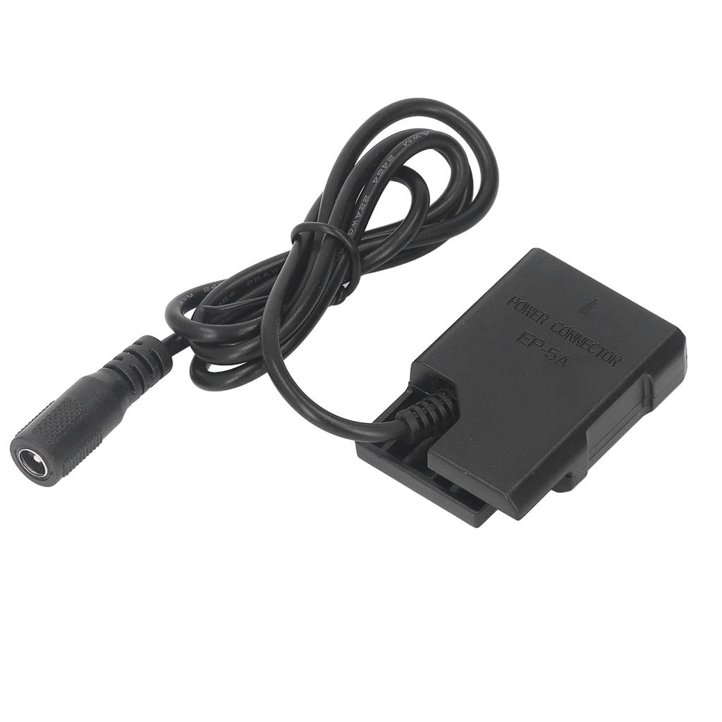 Batterie factice décodée EN EL14 et adaptateur secteur EP 5 A pour appareils photo Nikon D3100, P7000, D5100, P710