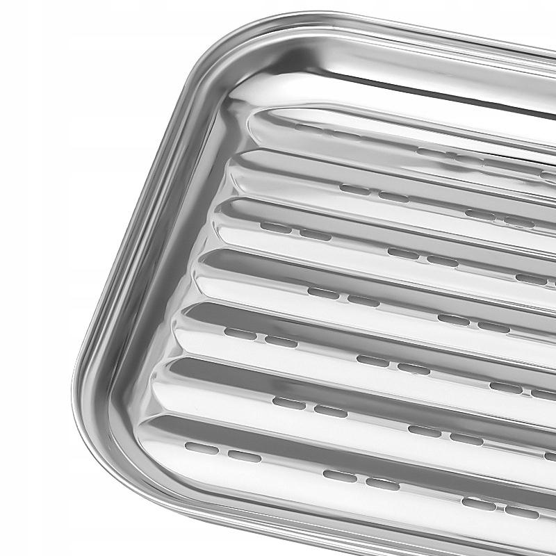 Reusable Bbq Tray, Thick, 4Mm, Steel