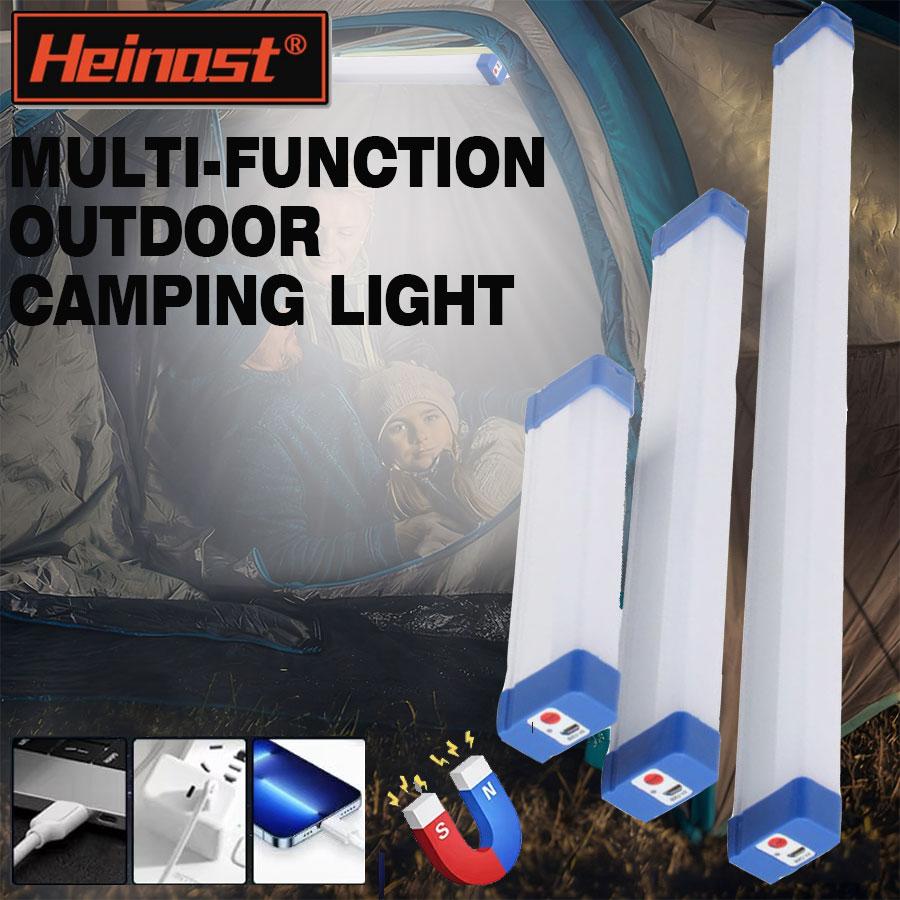 LED USB Rechargeable Lamp Tube Emergency Camping Light Magnetic Portable Lightinging Night Market Outdoor Vehicle Hard Strip