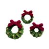Christmas Refrigerator Magnets Kawaii Wreath Fridge Magnets Cute Decorative Magnets Personalized Fridge Magnet Locker Cabinet