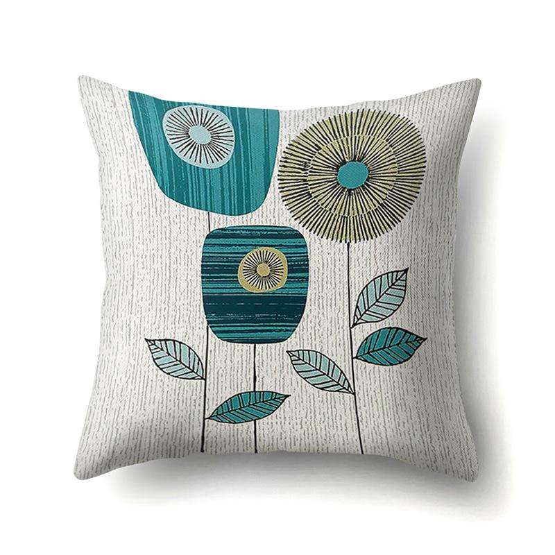 Polyester Pillowcase Automobile Decoration Home Printed Pillowcase