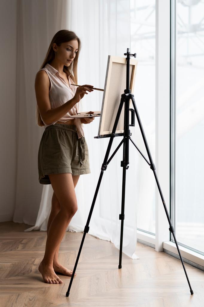 Zarámovaný malířský set podle čísel pro dospělé jako dárek