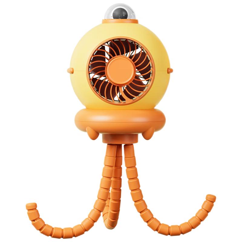 Portable Octopus Mosquito Repellent Stroller Fan