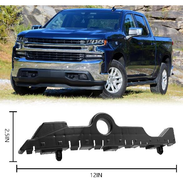BXZ Front Bumper Cover Support Bracket Mount Driver Left Side Cover Guide for -202hevy Silverado 1500