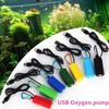 Super Quiet Mini Aerator Air Pump Fish Tank Aquatic Animals Supplies USB Aquarium Oxygen Pump