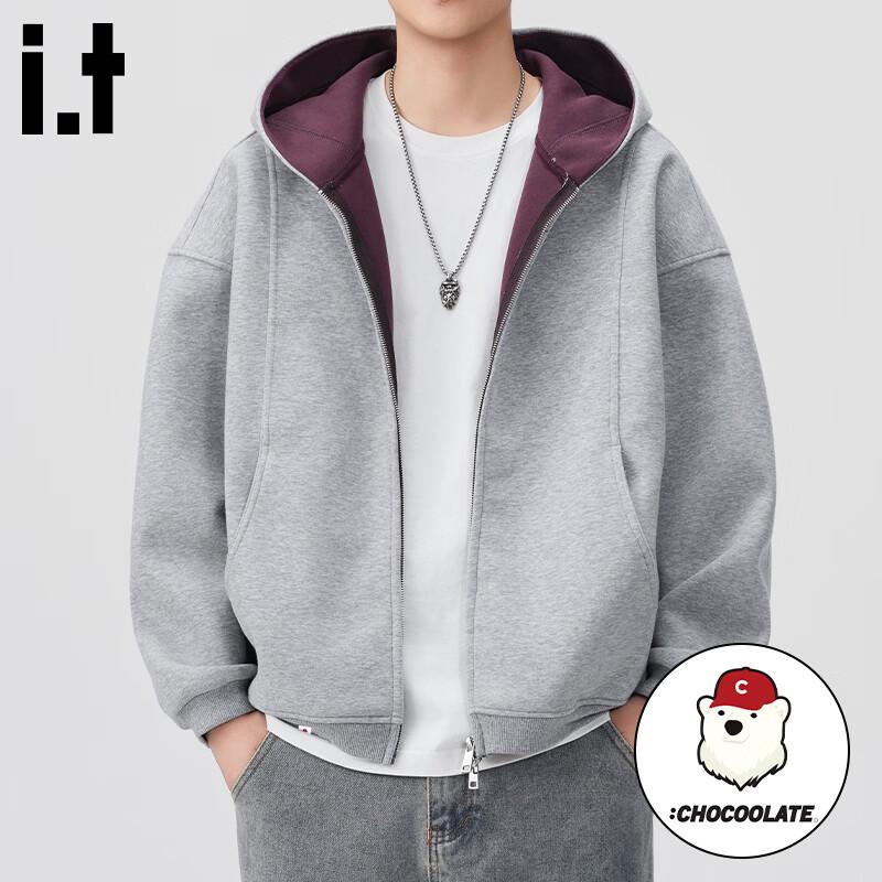:CHOCOOLATEit Men s Casual Loose Fit Hooded Sweatshirt M