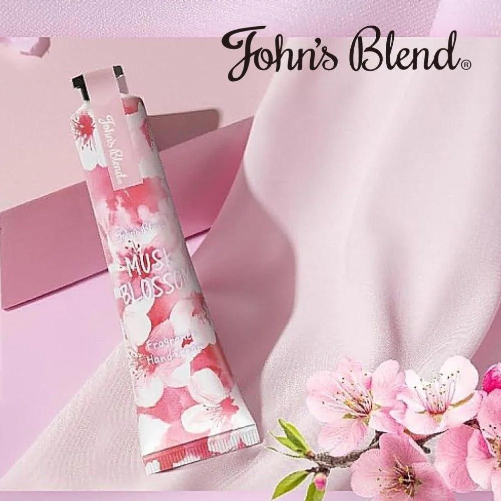 John s Blend Мускусный Цветок Крем для рук с ароматом 38 г (4 шт)