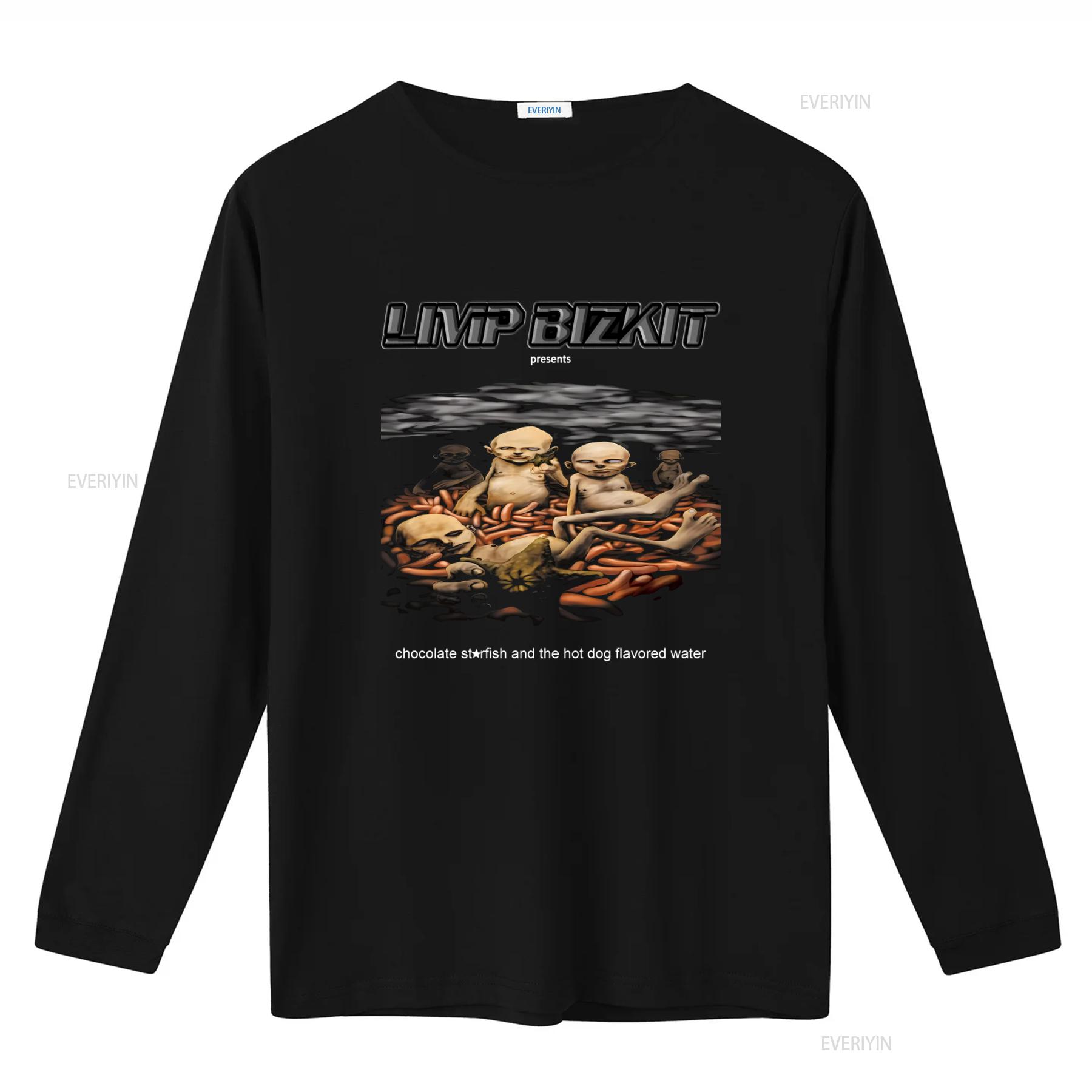 

Limp Bizkit Chocolate Starfish And The Hot Dog Flavored Water T Shirt Vm7825 vintage Washed streetwear Stretched Stylish homme S