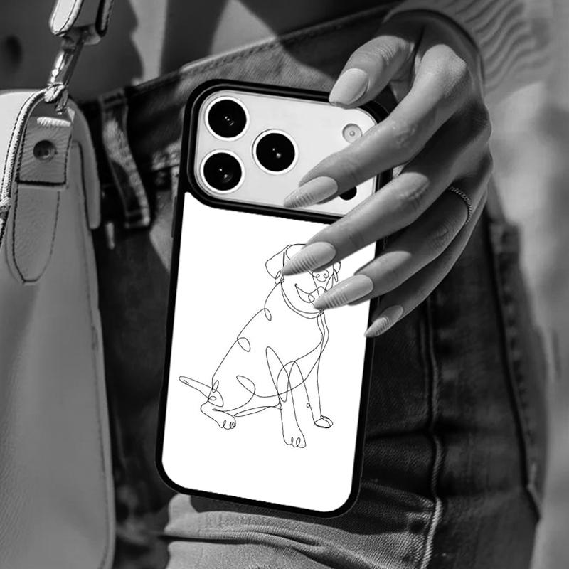 Cute Labrador Retriever Phone Case For iPhone 17 Air 14 15 13 12 Max Cover For Apple 14 15 16 16e 11 Pro Max Plus