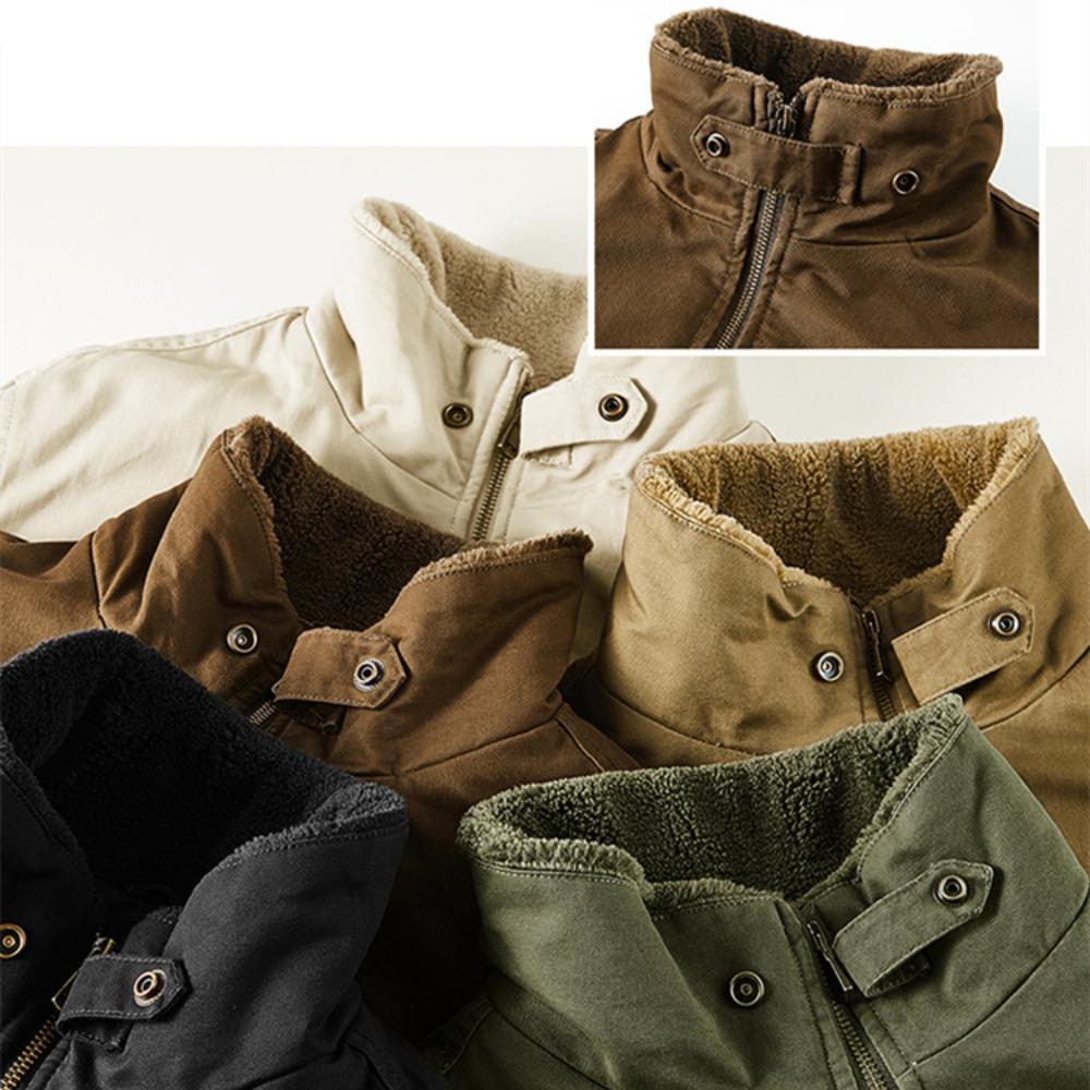 New Fashion Men Bomber Jackets Cotton Casual Down Jackets Male Winter Fleece Warm Parkas Quality Man Slim Tooling Coats Size 5XL