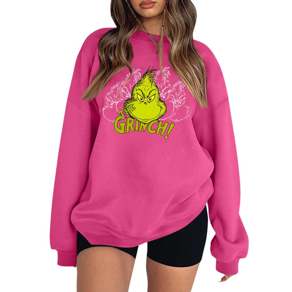 Dámská mikina Colorblock Dlouhý rukáv Kulatý výstřih Neformální Pohodlné Volné Lehká dámská mikina