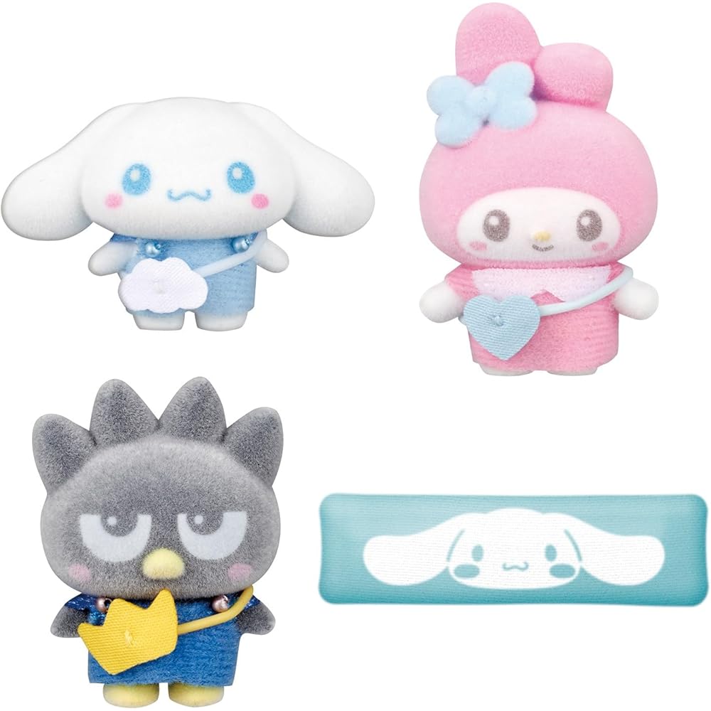 Bandai Puchitomo Sanrio Characters Cinnamoroll My Melody Bad Badtz-Maru Collectible Figurines