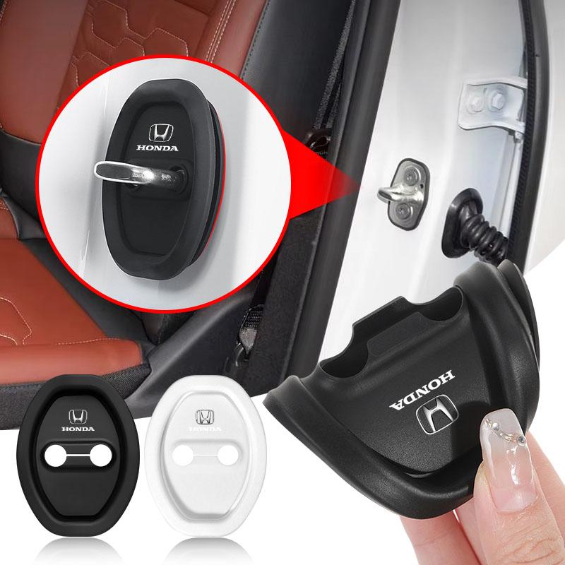 4ks Kryt zarážky dveří auta Ochranné kryty zámku dveří Pro Honda Civic Accord Crider City XRV CRV HRV Inspire Fit Odyssey Envix