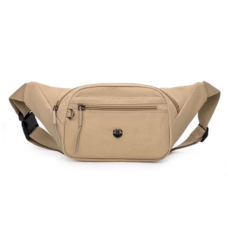 Dames Schoudertas Waterafstotende Nylon Stoffen Tas Multifunctionele Crossbody Tas Buiten Sport Taille Tas