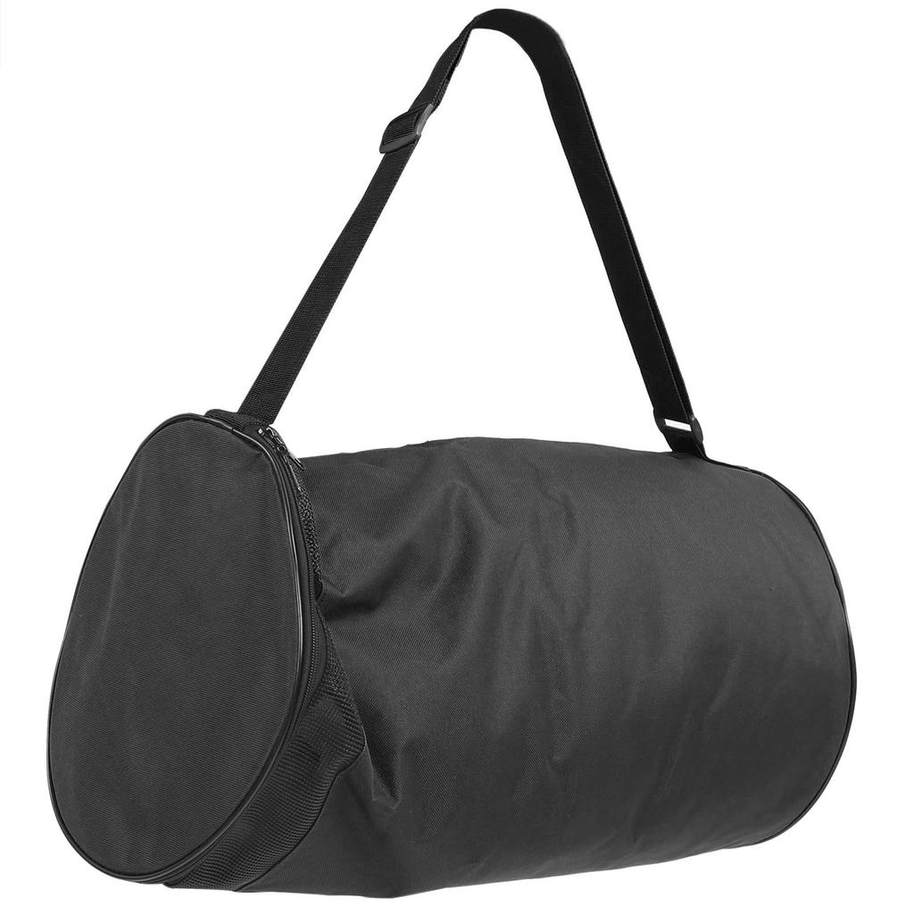Basket  Carrying Bag SingleShoulder Storage Carrier Holder Bag for 2 Basket s(Black )