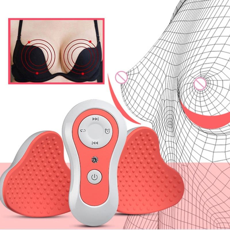 USB Charging Electric Breast Massagers Promotes Blood Circulations Prevents Sagging for Chest Enhancement in Women