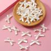 4050Pcs Abs Faux Pearl-Colored Bow Tie Shaped Beads For Jewelry Making Diy Bracelet Necklace Key Chain Accessories