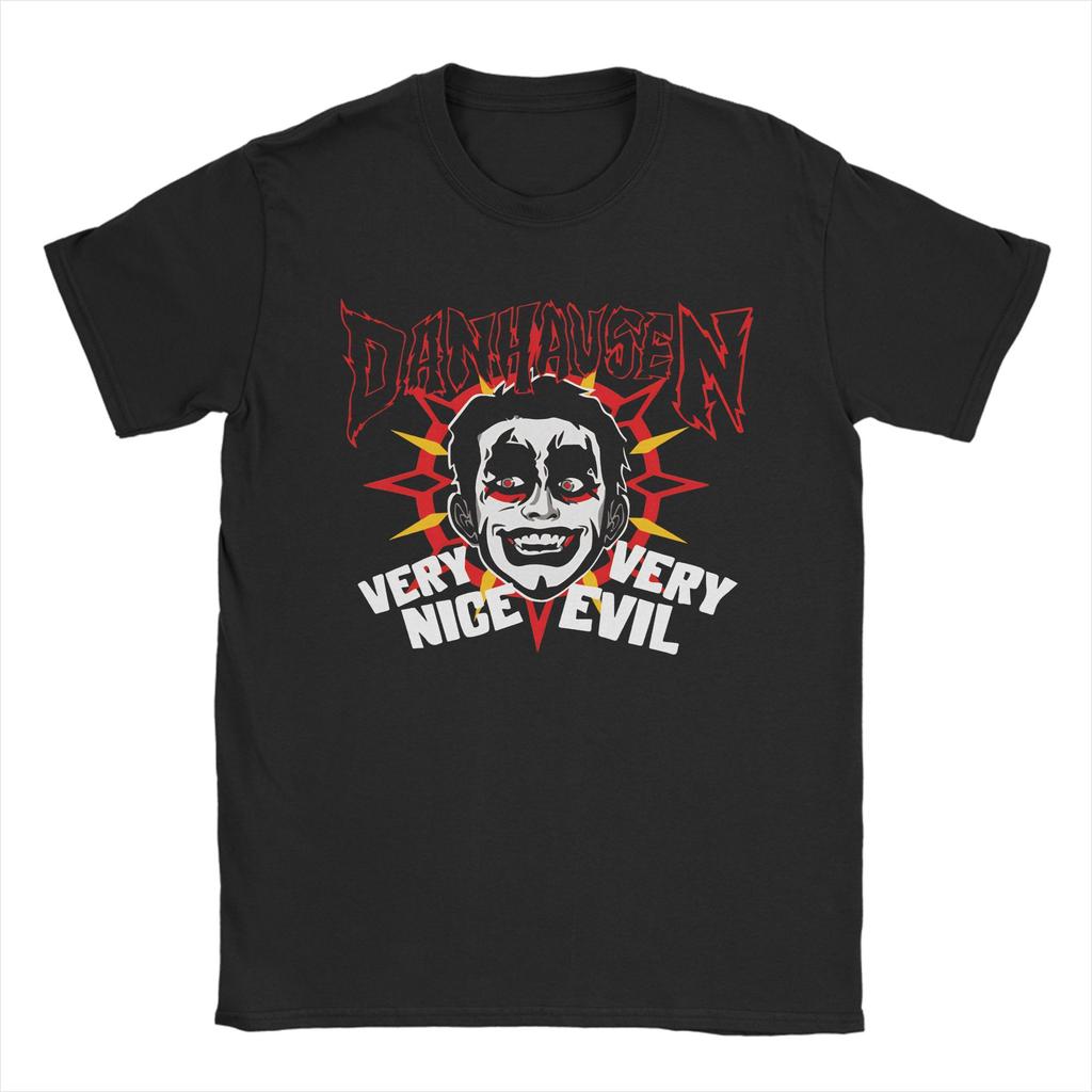 Danhausen Thinghausen Cotton TShirt For Couple Vintage TShirts Round Neck Harajuku Tee Shirt Oversize Pattern Clothing