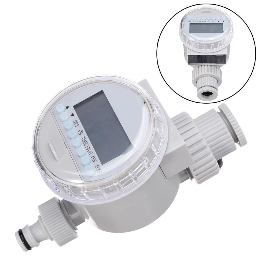 Solar Digital LCD Auto Watering Timer Water Saving Irrigation Controller